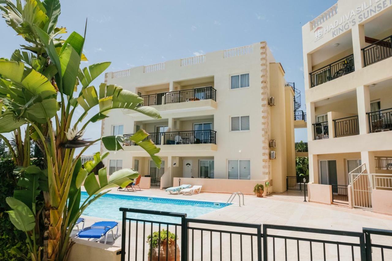 Kings Sunset 2 Bedroom Sea View Flat In Paphos